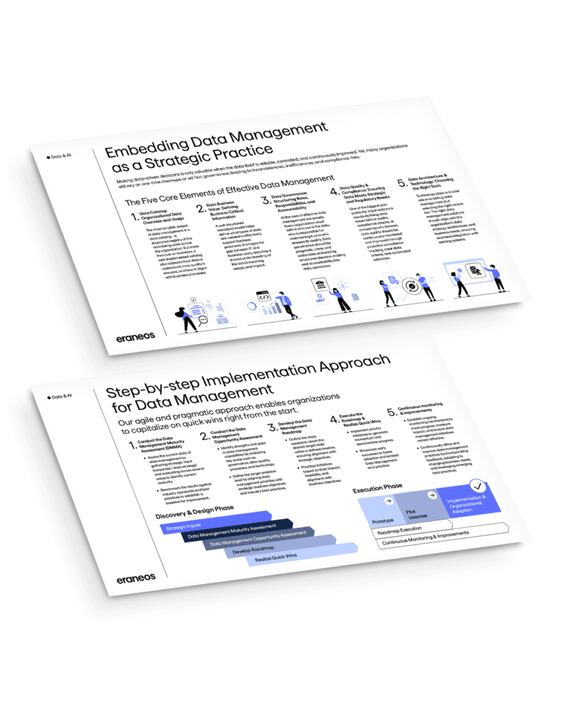 Data Management – Step-by-step implementation approach