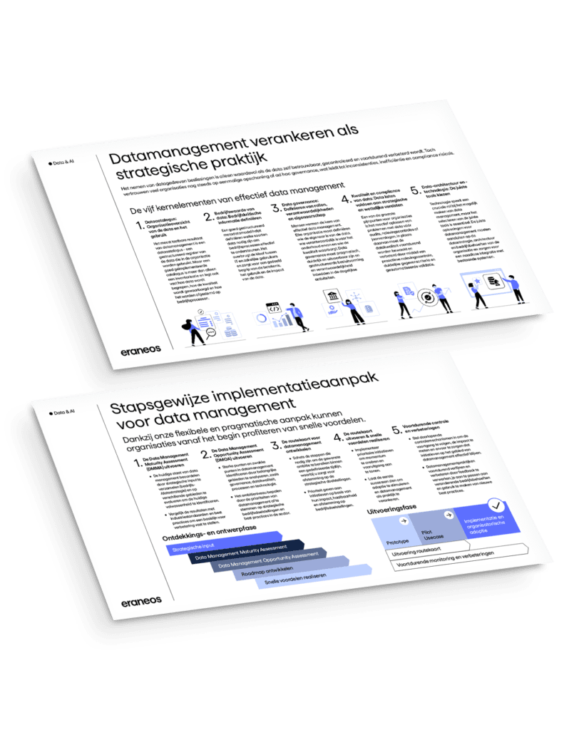 Data management – Stapsgewijze implementatieaanpak