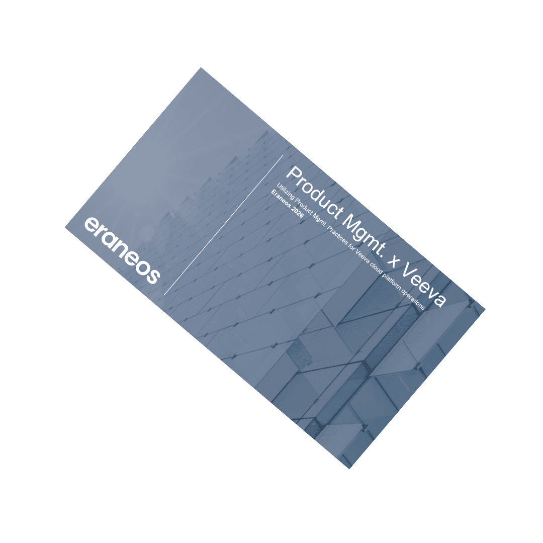 Transform Veeva from implementation project to scalable product operating model